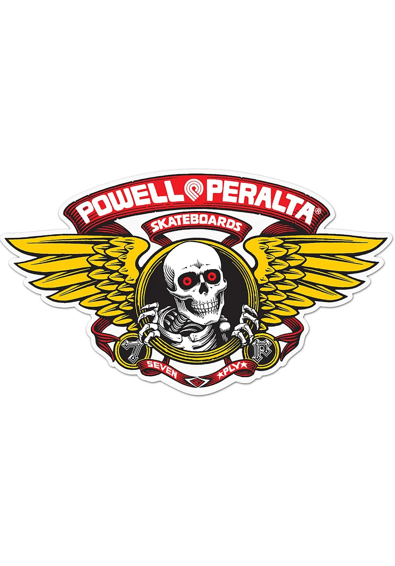 Winged Ripper 12" Die-Cut Sticker