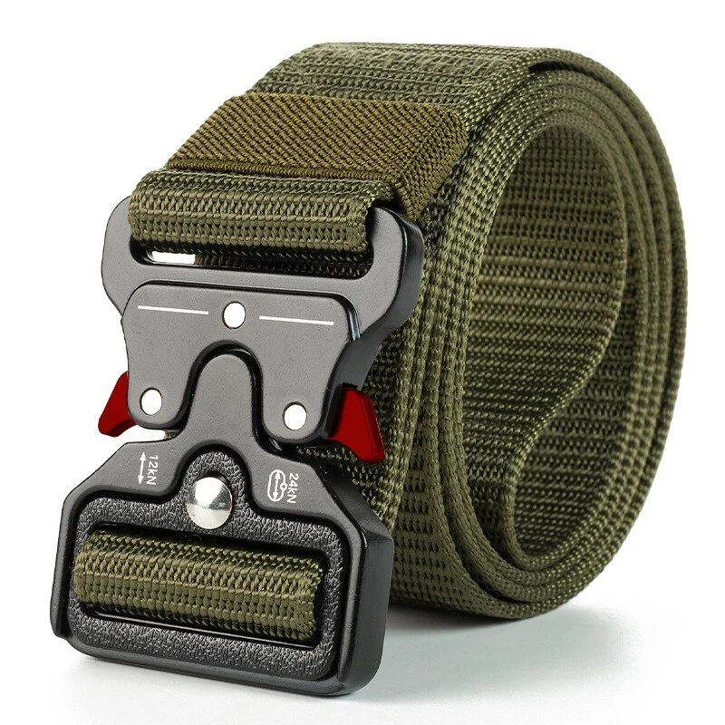 Herren Gürtel Armee Militär Military Belt Nylon Taktische Schnalle