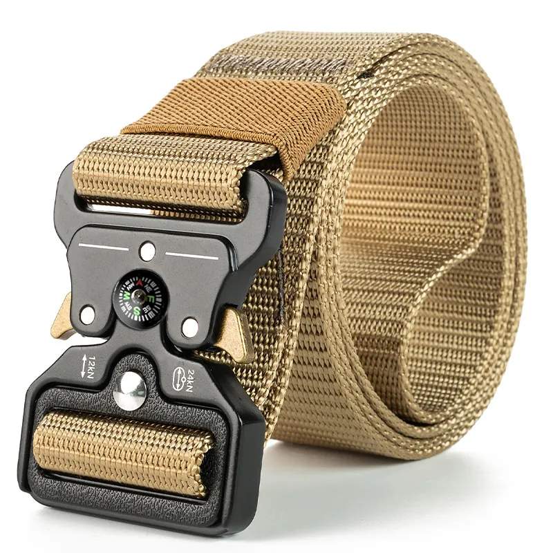 Herren Gürtel Armee Militär Military Belt Nylon Taktische Schnalle