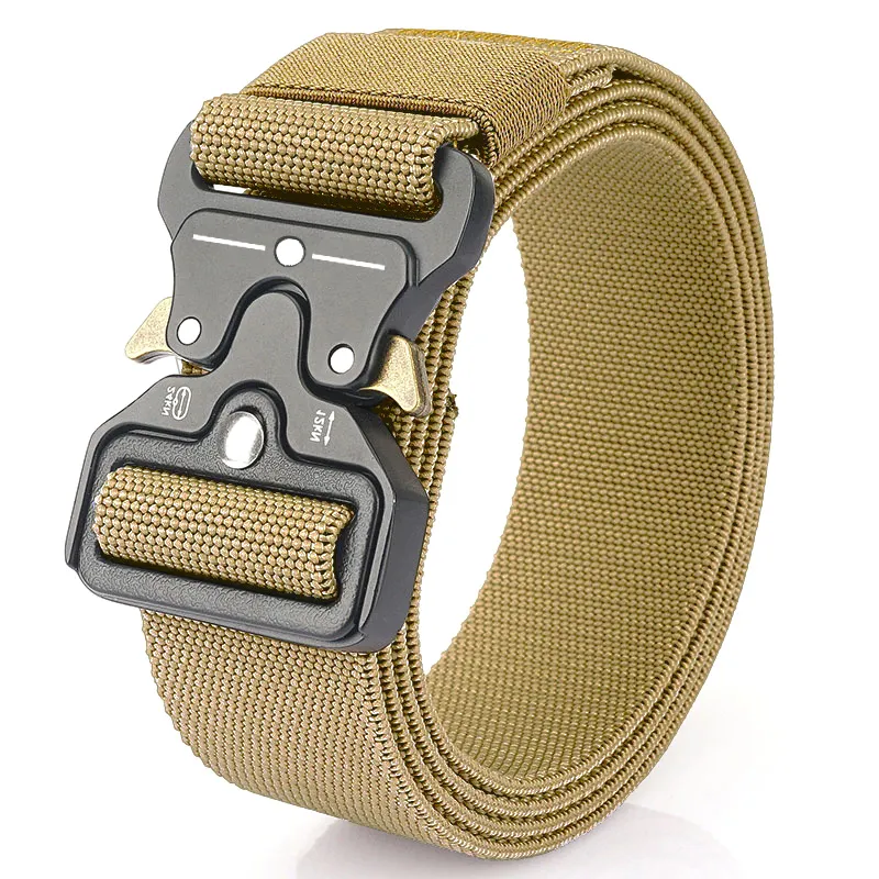 Herren Gürtel Armee Militär Military Belt Nylon Taktische Schnalle