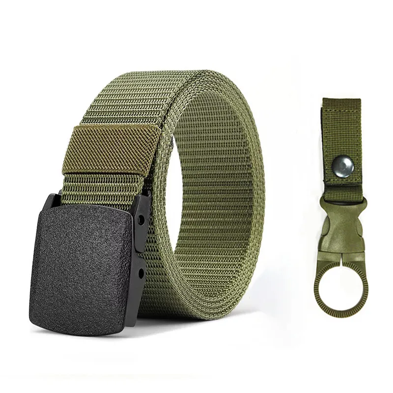 Herren Gürtel Armee Militär Military Belt Nylon Taktische Schnalle