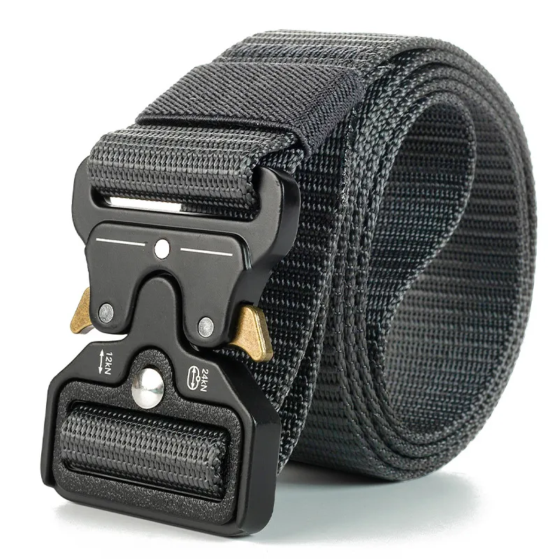 Herren Gürtel Armee Militär Military Belt Nylon Taktische Schnalle