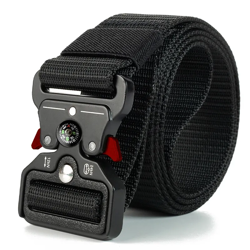 Herren Gürtel Armee Militär Military Belt Nylon Taktische Schnalle