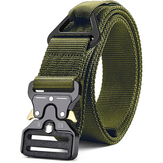 Herren Gürtel Armee Militär Military Belt Nylon Taktische Schnalle