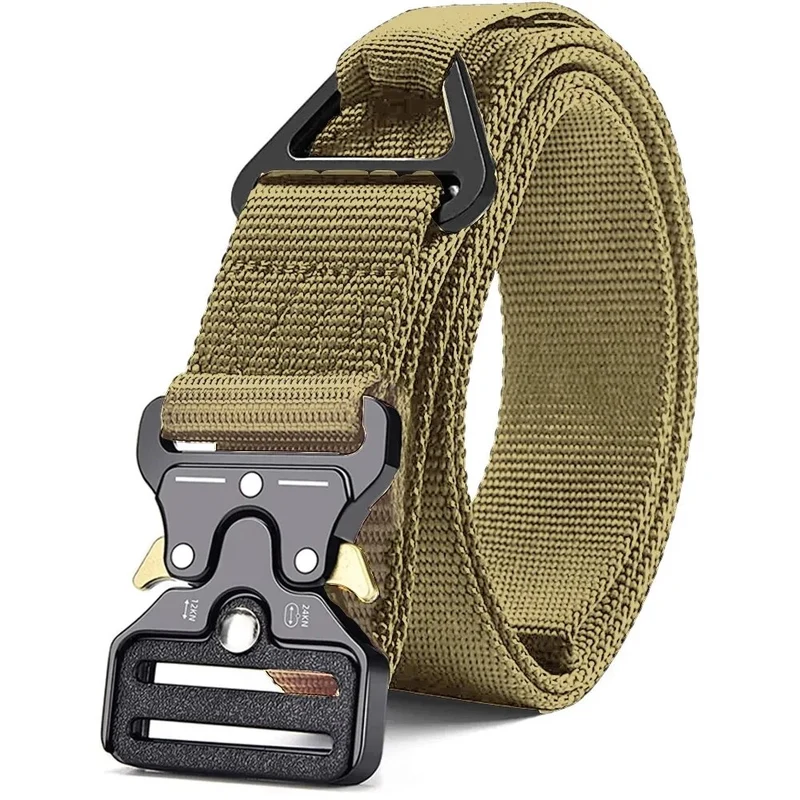 Herren Gürtel Armee Militär Military Belt Nylon Taktische Schnalle