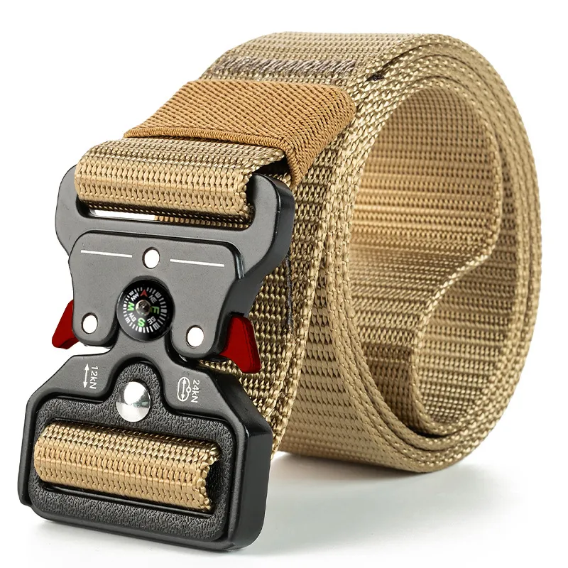 Herren Gürtel Armee Militär Military Belt Nylon Taktische Schnalle