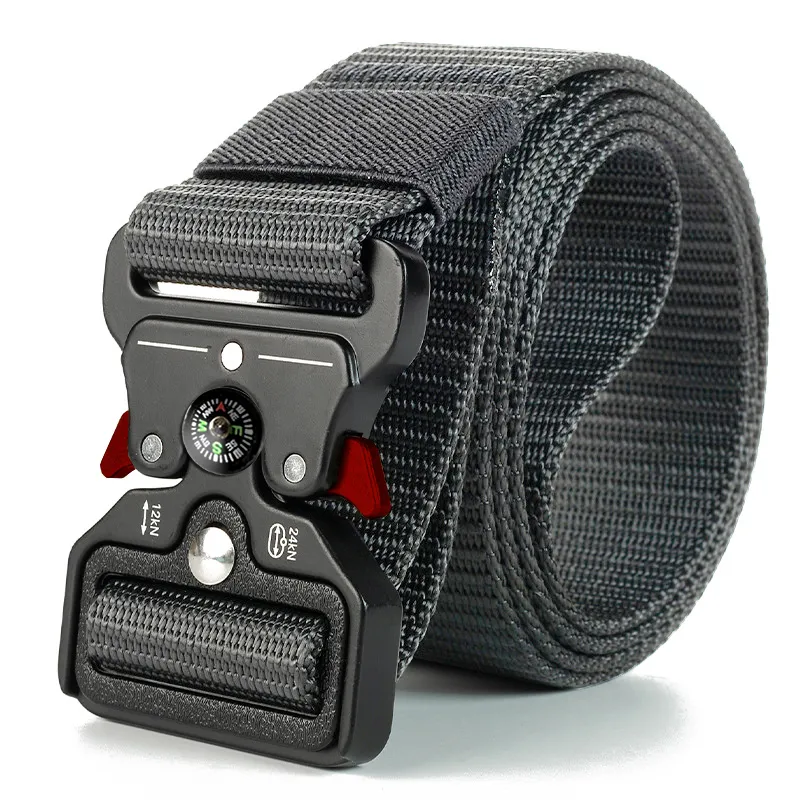 Herren Gürtel Armee Militär Military Belt Nylon Taktische Schnalle