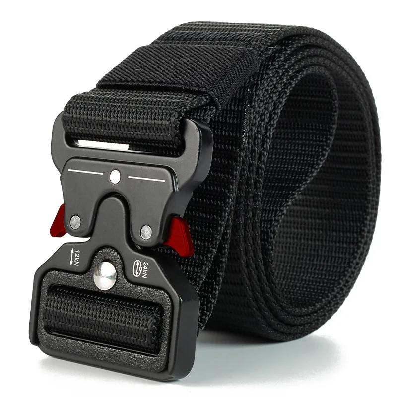 Herren Gürtel Armee Militär Military Belt Nylon Taktische Schnalle