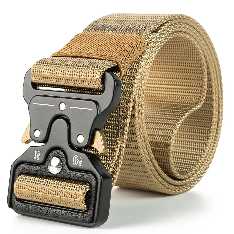 Herren Gürtel Armee Militär Military Belt Nylon Taktische Schnalle
