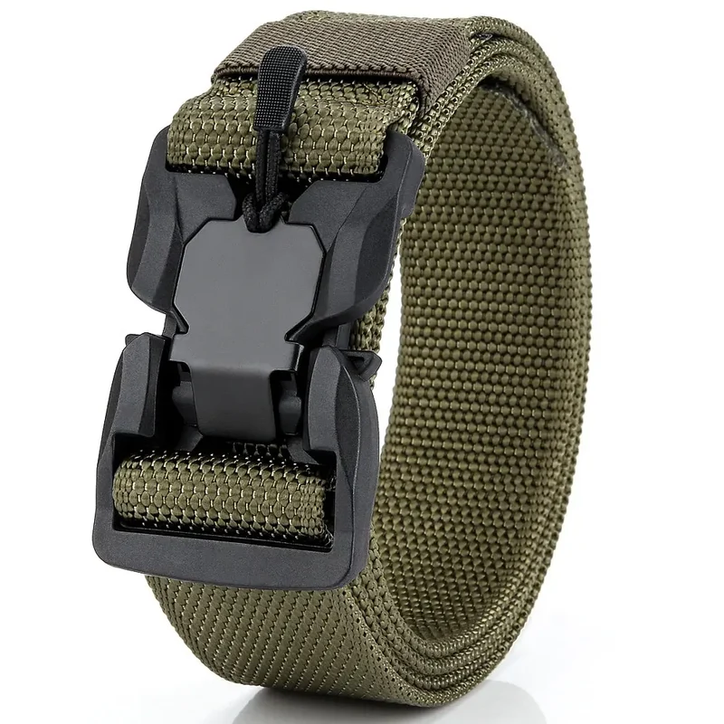 Herren Gürtel Armee Militär Military Belt Nylon Taktische Schnalle