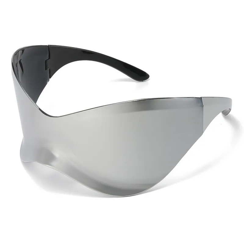 Designer Sonnenbrille Damen Herren Quadratische Übergröße Gläser Vintage UV400