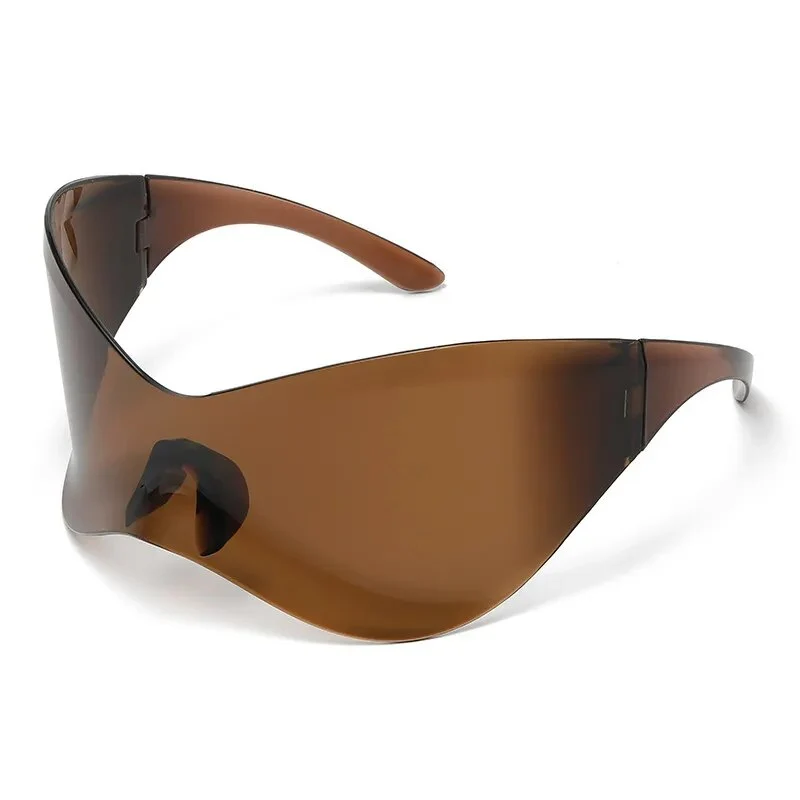 Designer Sonnenbrille Damen Herren Quadratische Übergröße Gläser Vintage UV400