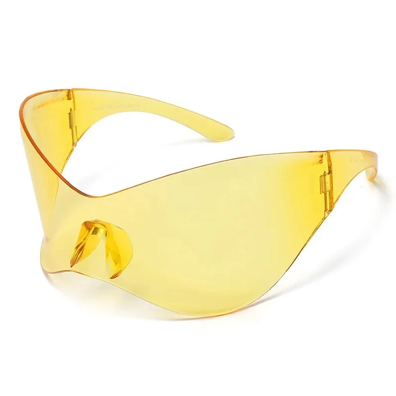 Designer Sonnenbrille Damen Herren Quadratische Übergröße Gläser Vintage UV400