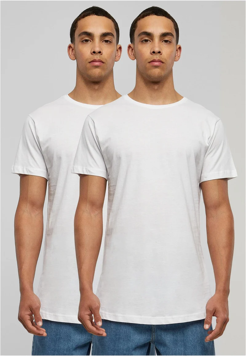 UC Pre-Pack Shaped Long Tee 2-Pack