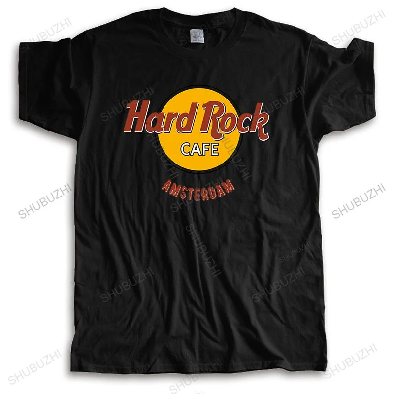 Herren Fashion Hard Rock Cafe 3D T-Shirt Rundhals Unisex Sommer Streetwear