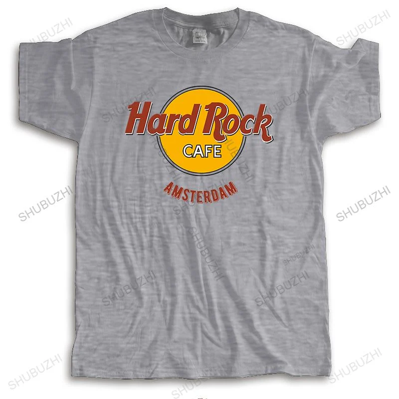 Herren Fashion Hard Rock Cafe 3D T-Shirt Rundhals Unisex Sommer Streetwear