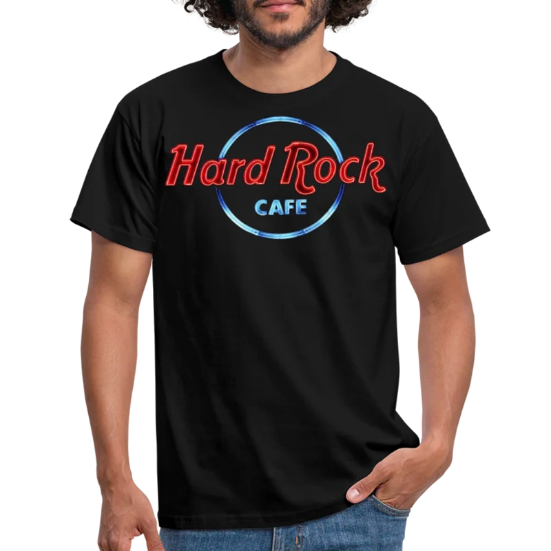 Männer Fashion Heavy Metal 3D T-Shirt Rundhals Unisex Sommer Streetwear