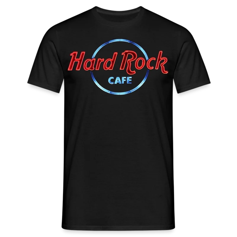 Männer Fashion Heavy Metal 3D T-Shirt Rundhals Unisex Sommer Streetwear