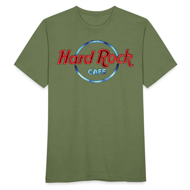 Männer Fashion Heavy Metal 3D T-Shirt Rundhals Unisex Sommer Streetwear