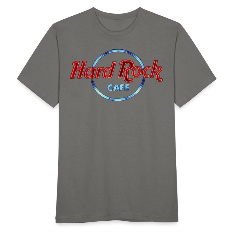 Männer Fashion Heavy Metal 3D T-Shirt Rundhals Unisex Sommer Streetwear