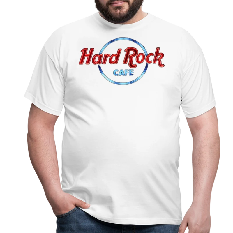 Männer Fashion Heavy Metal 3D T-Shirt Rundhals Unisex Sommer Streetwear