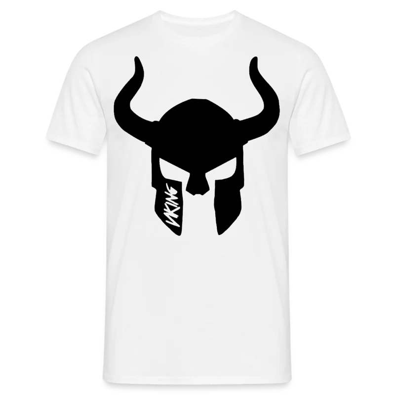 Herren Fashion Vikings Valhalla T-Shirt Rundhals Unisex 100% Baumwolle Streetwear