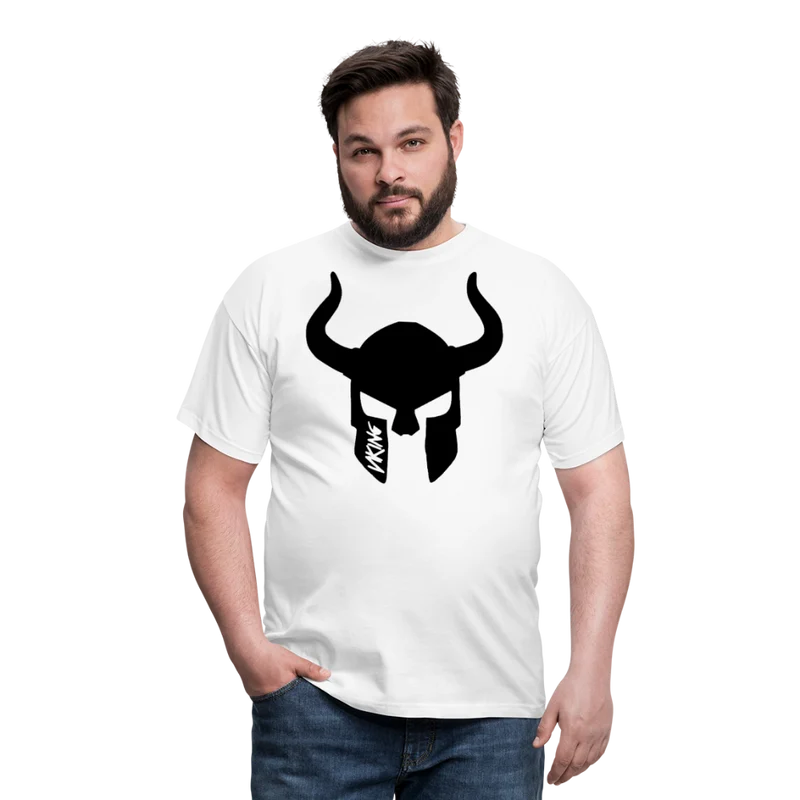 Herren Fashion Vikings Valhalla T-Shirt Rundhals Unisex 100% Baumwolle Streetwear