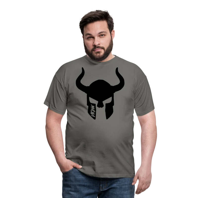 Herren Fashion Vikings Valhalla T-Shirt Rundhals Unisex 100% Baumwolle Streetwear