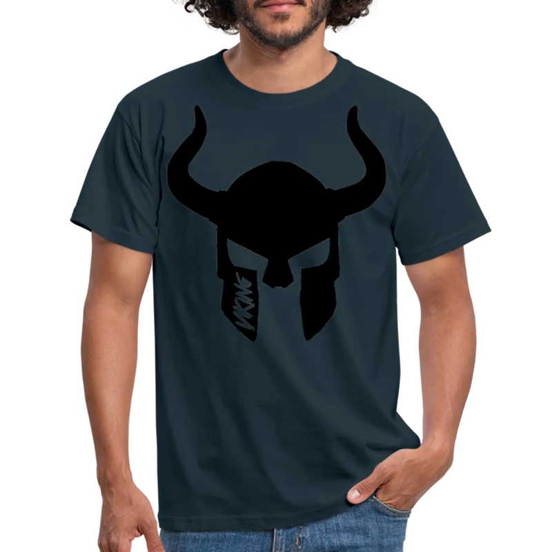 Herren Fashion Vikings Valhalla T-Shirt Rundhals Unisex 100% Baumwolle Streetwear