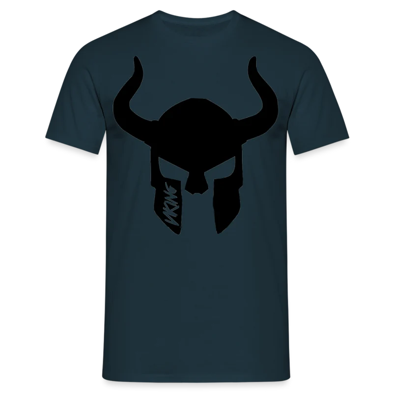 Herren Fashion Vikings Valhalla T-Shirt Rundhals Unisex 100% Baumwolle Streetwear