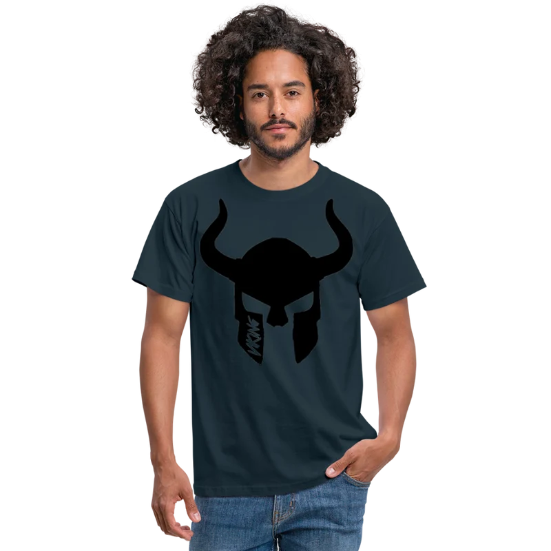 Herren Fashion Vikings Valhalla T-Shirt Rundhals Unisex 100% Baumwolle Streetwear