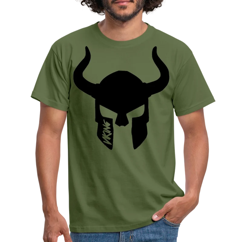 Herren Fashion Vikings Valhalla T-Shirt Rundhals Unisex 100% Baumwolle Streetwear