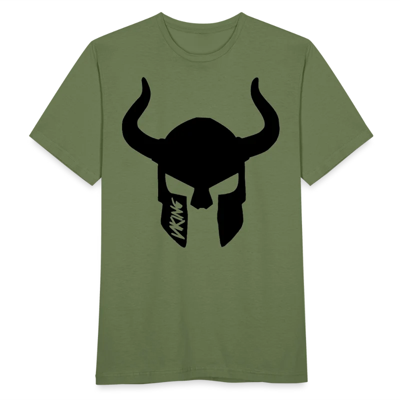 Herren Fashion Vikings Valhalla T-Shirt Rundhals Unisex 100% Baumwolle Streetwear