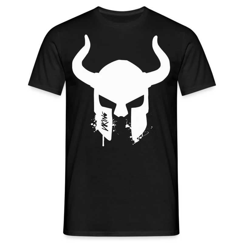 Herren Fashion Vikings Valhalla T-Shirt Rundhals Unisex 100% Baumwolle Streetwear