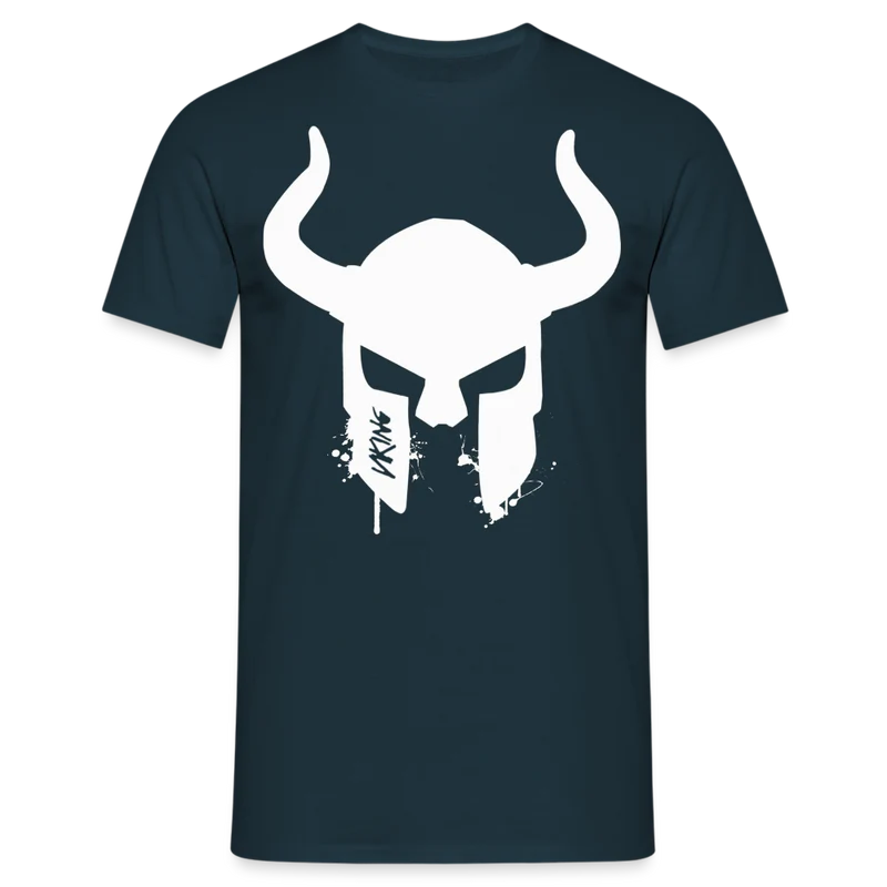 Herren Fashion Vikings Valhalla T-Shirt Rundhals Unisex 100% Baumwolle Streetwear