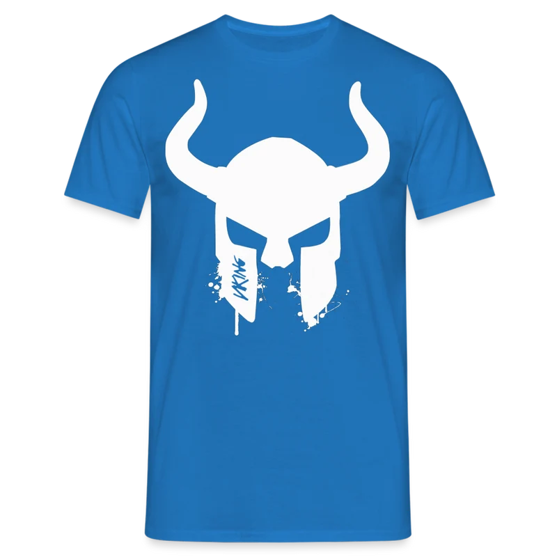 Herren Fashion Vikings Valhalla T-Shirt Rundhals Unisex 100% Baumwolle Streetwear