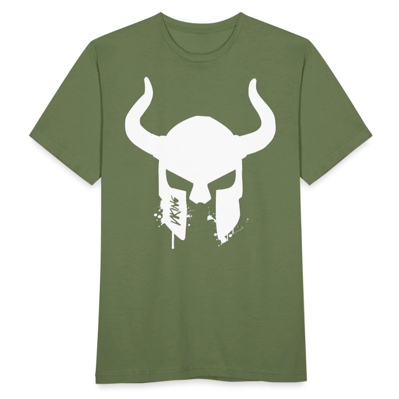 Herren Fashion Vikings Valhalla T-Shirt Rundhals Unisex 100% Baumwolle Streetwear