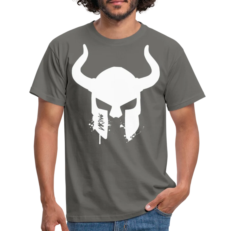 Herren Fashion Vikings Valhalla T-Shirt Rundhals Unisex 100% Baumwolle Streetwear