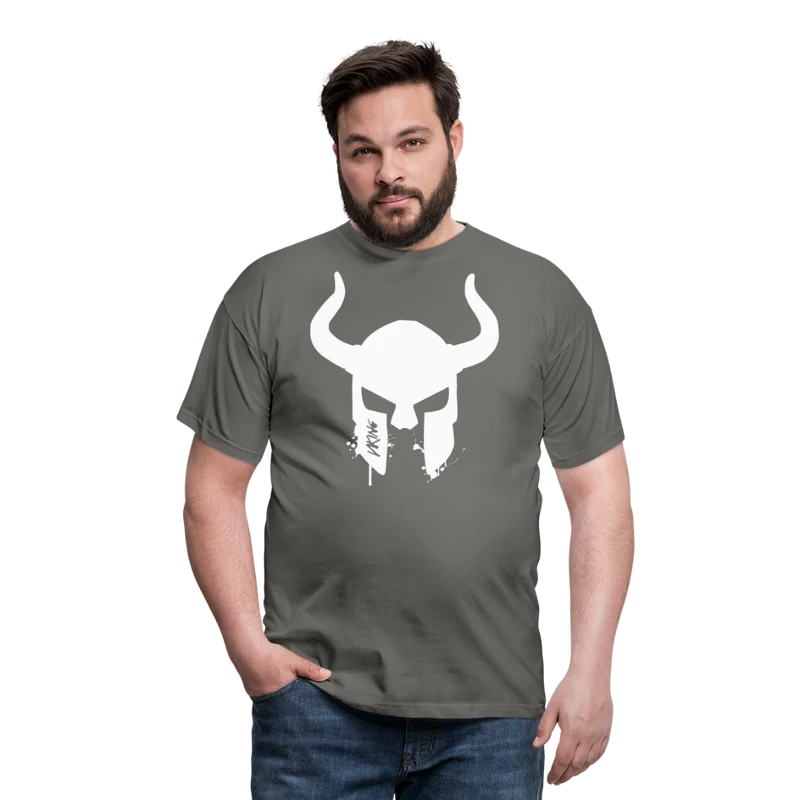 Herren Fashion Vikings Valhalla T-Shirt Rundhals Unisex 100% Baumwolle Streetwear