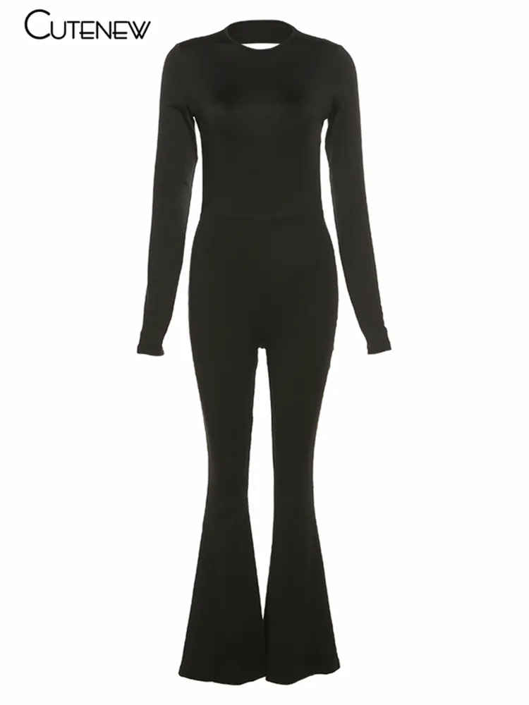 Damen Bodycon Overall Jumpsuit Streetwear Bodysuit Strampler Playsuit