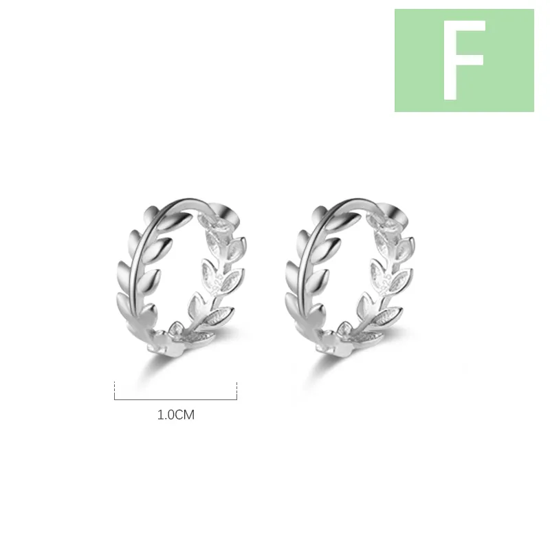 1 Paar Creolen aus 925 Sterling Silber Ohrringe Zirkonia Ohrstecker NEU