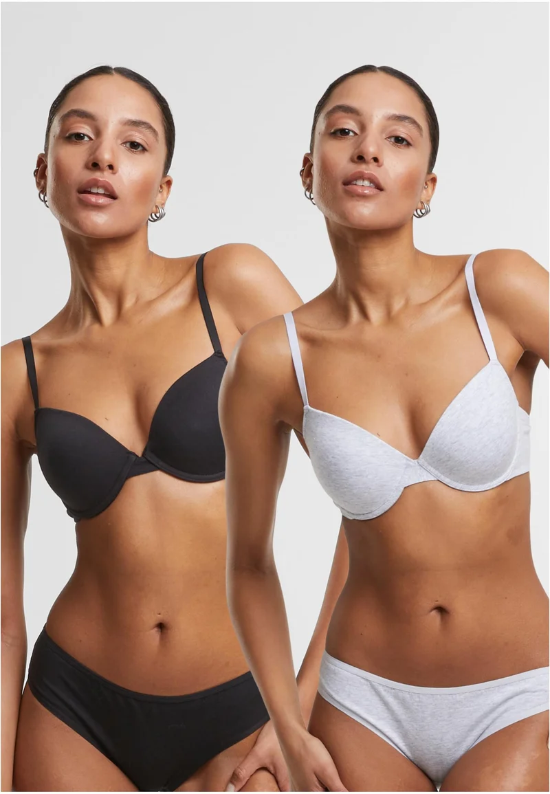 UC Basic Cotton Bra 2-Pack