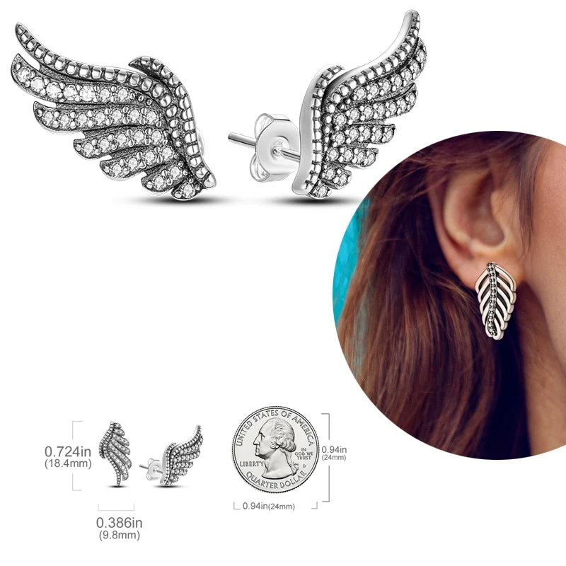 1 Paar Creolen aus 925 Sterling Silber Ohrringe Zirkonia Ohrstecker NEU