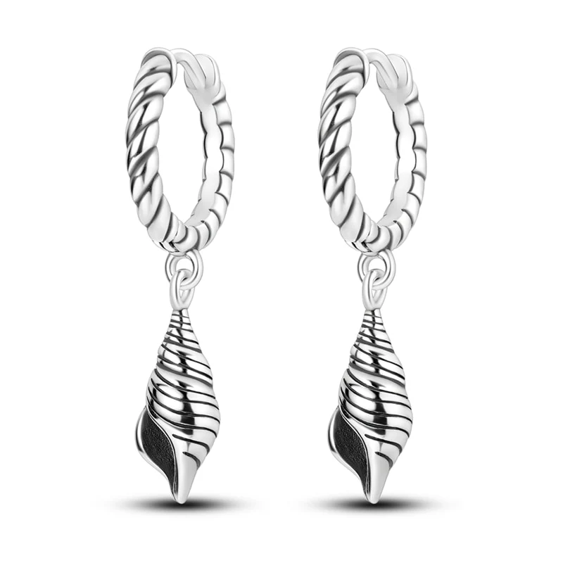 1 Paar Creolen aus 925 Sterling Silber Ohrringe Zirkonia Ohrstecker NEU