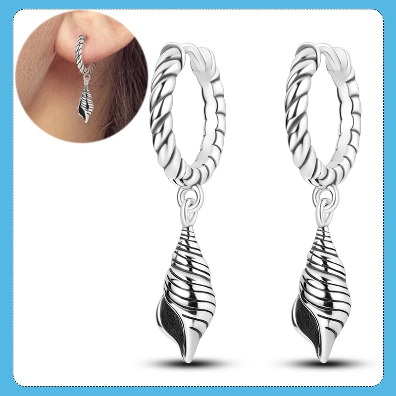 1 Paar Creolen aus 925 Sterling Silber Ohrringe Zirkonia Ohrstecker NEU