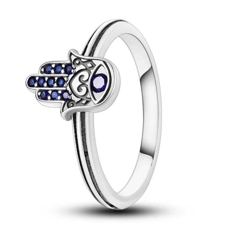 Massiv Sterling Silber 925 Ring filigran Fashion Damenring mit AAA Zirkonia