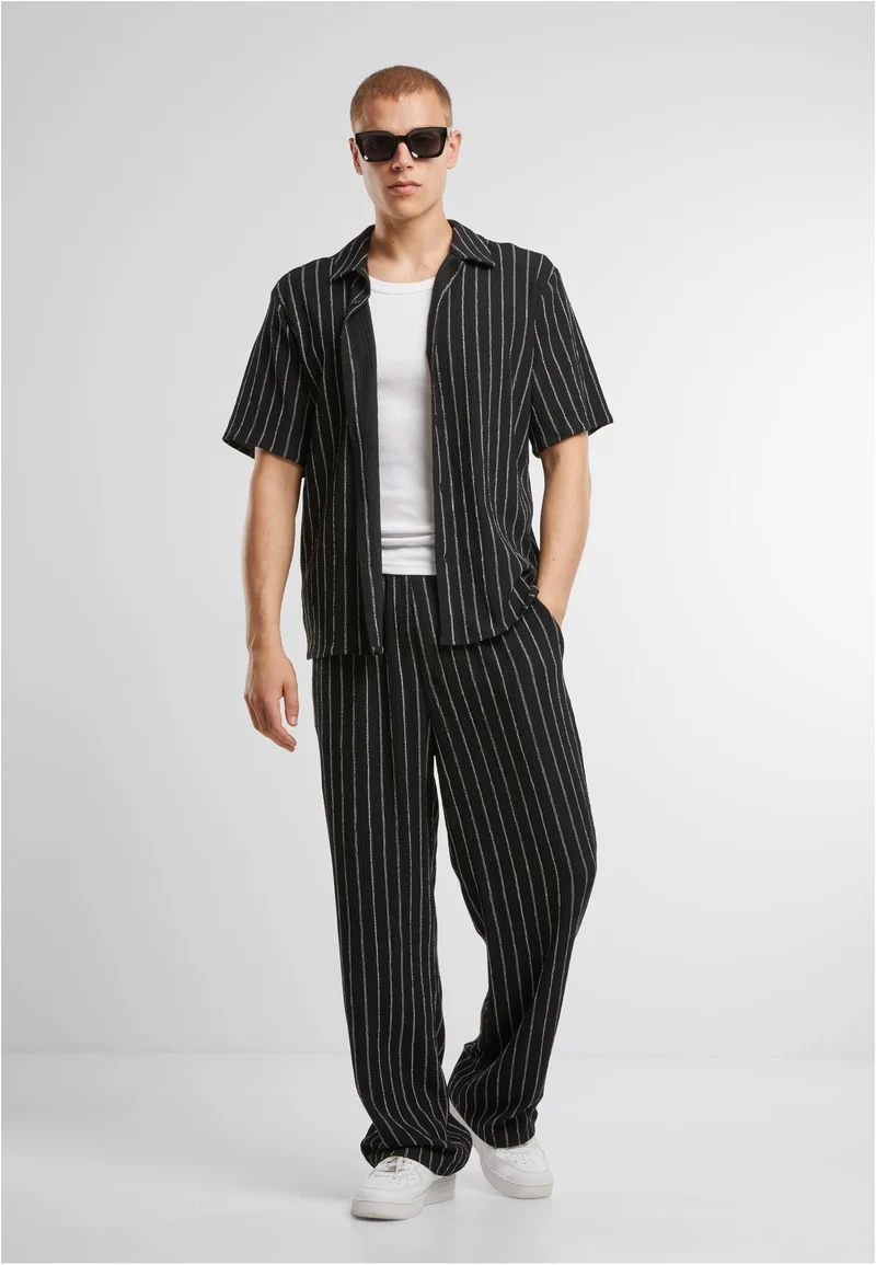 UC Striped Crinkle Resort Shirt