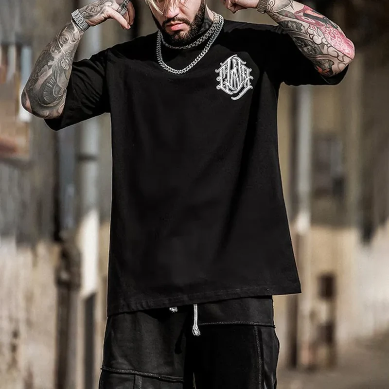 Fashion Herren Plus Size 3D T-Shirt Rundhals Unisex Sommer Hip Hop Streetwear