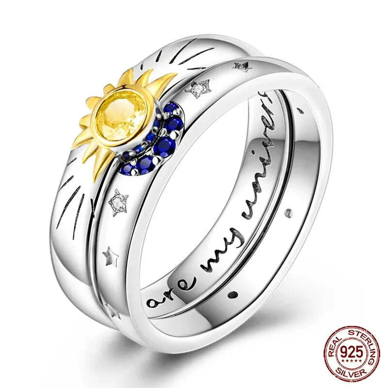 Massiv Sterling Silber 925 Ring filigran Fashion Damenring mit AAA Zirkonia