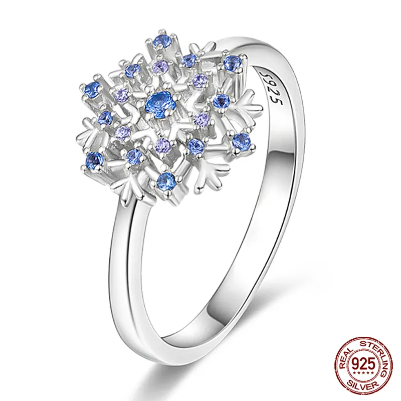 Massiv Sterling Silber 925 Ring filigran Fashion Damenring mit AAA Zirkonia
